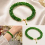 1 Scintillating Multi Color Crystal Bracelet | Vibrant Adjustable Fit - Image 3