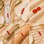 Red Beaded Crystal Bracelet for festive and everyday styling in Pakistan