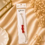 Red Beaded Crystal Bracelet for Festive & Everyday Styling - Image 3