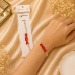 Red Beaded Crystal Bracelet for festive and everyday styling in Pakistan