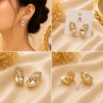 Crystal Tops Earrings – Glam Shaadi Picks - Image 3