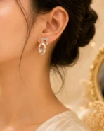 Crystal Tops Earrings – Glam Shaadi Picks - Image 2