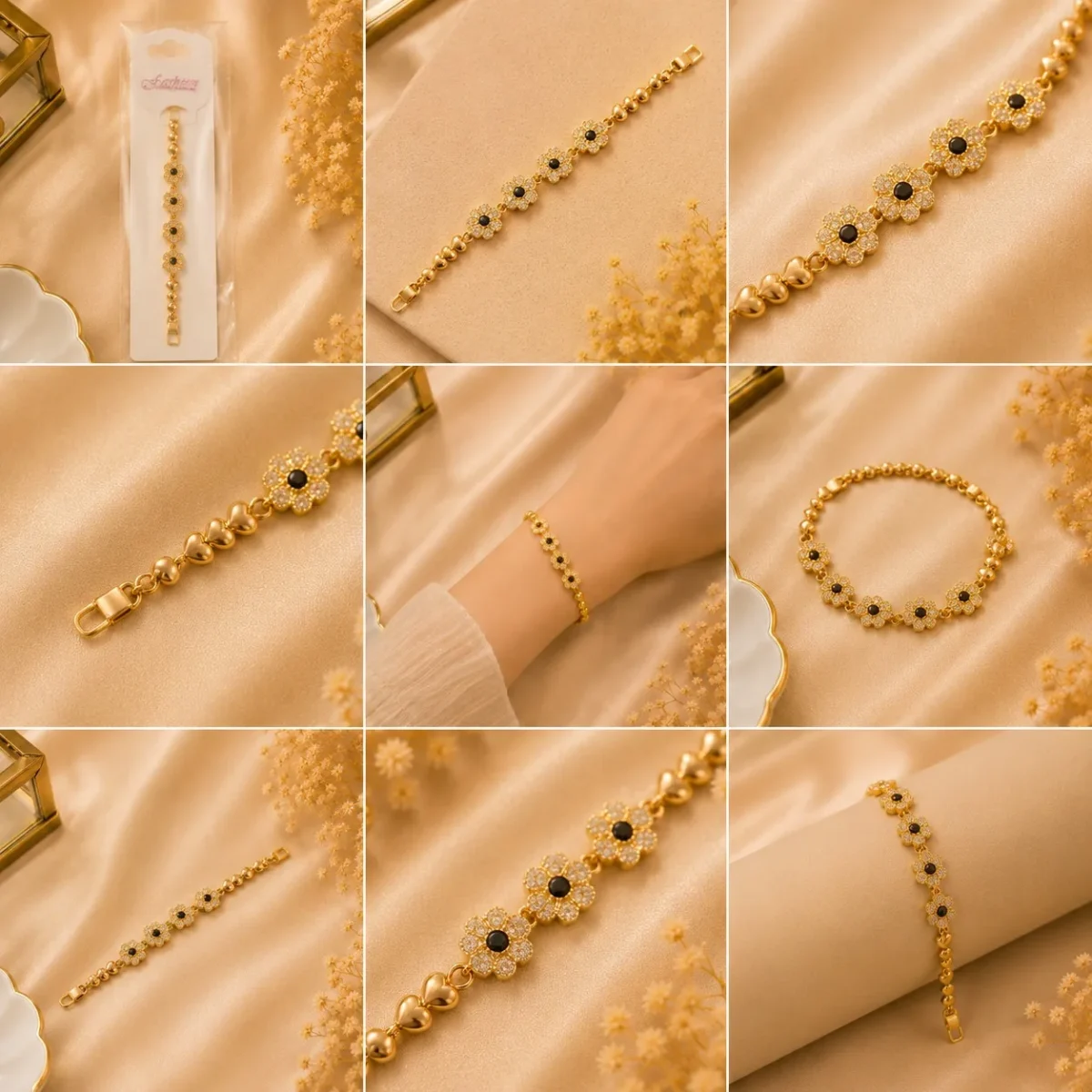 Golden Daisy Charm Bracelet for Women – 5 Elegant Floral Style Picks - Image 2
