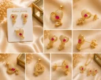 Heart Pendant Jewelry Set for Women – Lumira PK Jewelry Pakistan