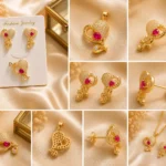 Heart Pendant Jewelry Set for Women – Lumira PK Jewelry Pakistan