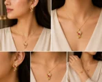 Heart Pendant Jewelry Set for Women – Lumira PK Jewelry Pakistan
