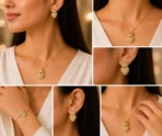 Crown Heart Jewelry Set for Women – Lumira PK Jewelry Pakistan