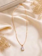 No.7 Dazzling Crystal Pendant Necklace for Women | Effortless Shine - Image 2