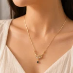 gold pendant necklace Pakistan Lumira PK Jewelry elegant design
