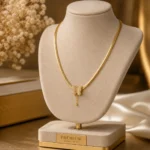 butterfly gold necklace Pakistan Lumira Jewelry minimal elegant design